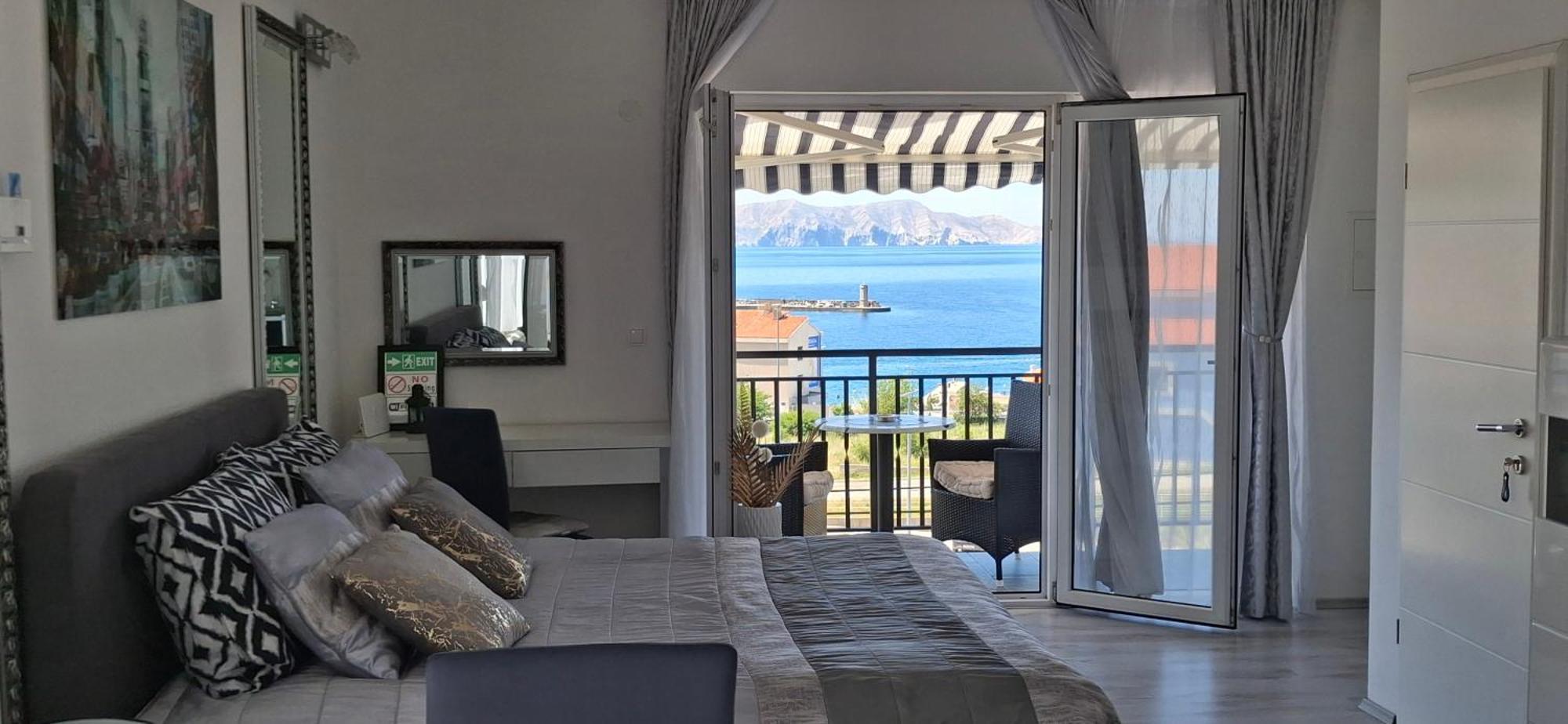 Beautyful Sea View 6 Luxury Studio Danijela Senj  Zewnętrze zdjęcie
