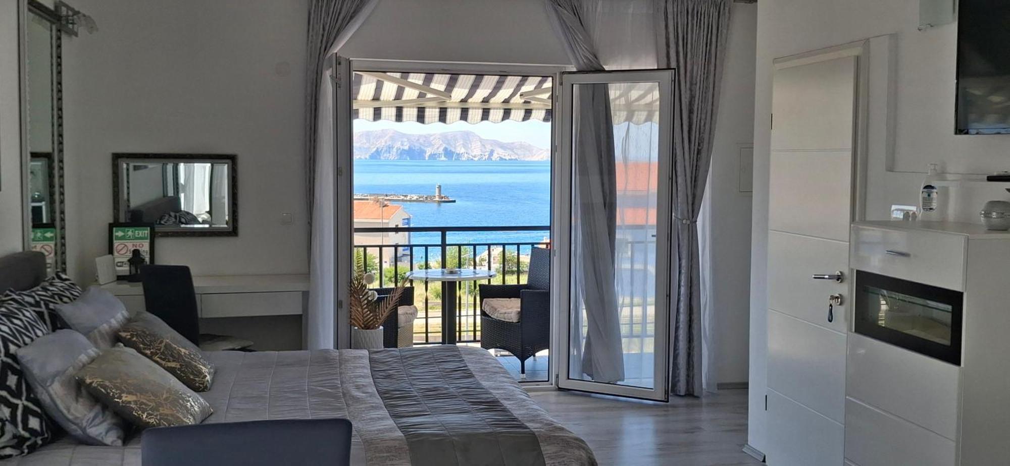 Beautyful Sea View 6 Luxury Studio Danijela Senj  Zewnętrze zdjęcie